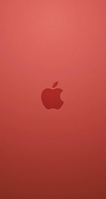 Red Apple Logo Wallpaper Iphone 6 744x1392 Wallpaper Teahub Io