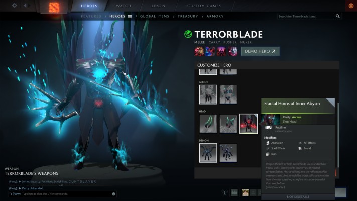 terrorblade arcana