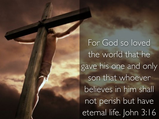 Jesus On The Cross John 3 16 1024x768 Wallpaper Teahub Io