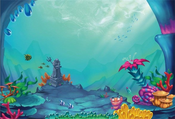 Under The Sea Background Mermaid 1134x772 Wallpaper Teahub Io