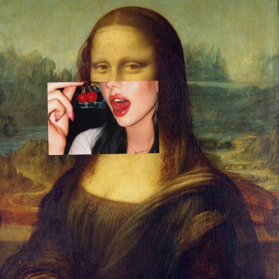 Mona Lisa Collage Art - 1080x1080 Wallpaper - teahub.io