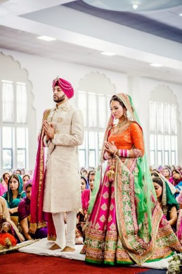 Wedding Photos 0035 - Punjabi Married Couple Pics Hd - 900x1018 Wallpaper -  
