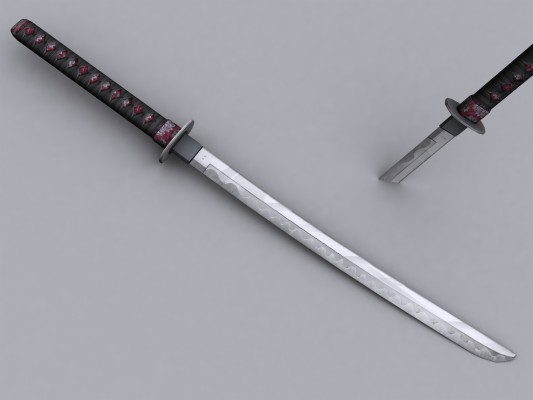 Katana With Kanji Engravings - 1600x1200 Wallpaper - teahub.io