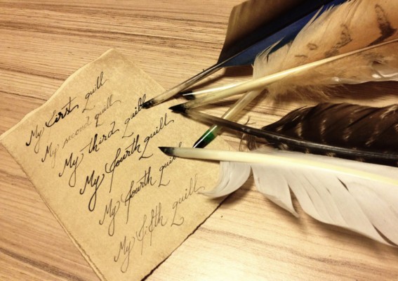 Quill Pen Writing - 1024x722 Wallpaper 