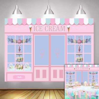 Cute Ice Cream Parlor - 1000x1000 Wallpaper - teahub.io