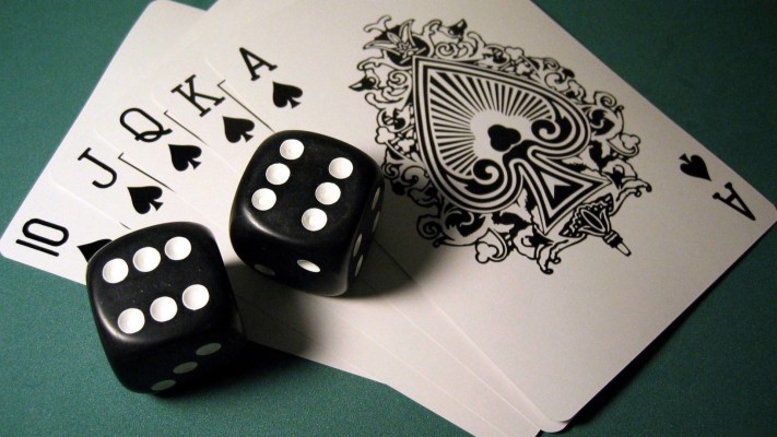 Images For > Dice Wallpaper Data Src Widescreen Dice - Playing Cards