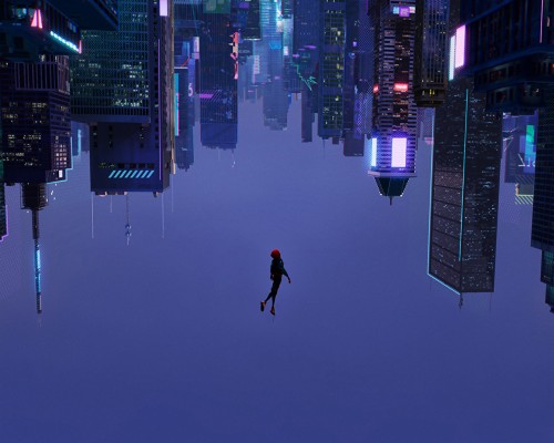 Spider Man Into The Spider Verse 4k - 5000x2250 Wallpaper - teahub.io