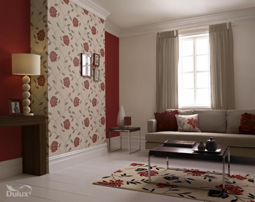 Front Room Wall Ideas Front Room Feature Wall Ideas - Two Colour