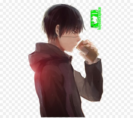 Anime Girl Drinking Coffee 540x960 Wallpaper Teahub Io