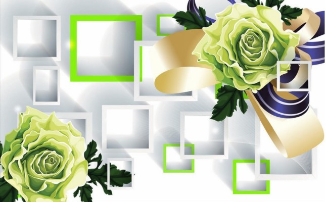 80 Background Bunga Hijau Picture - MyWeb