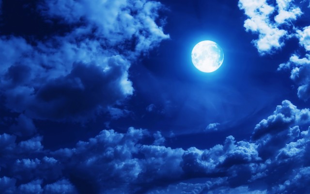 Night Sky Moon 4k - 3840x2400 Wallpaper 