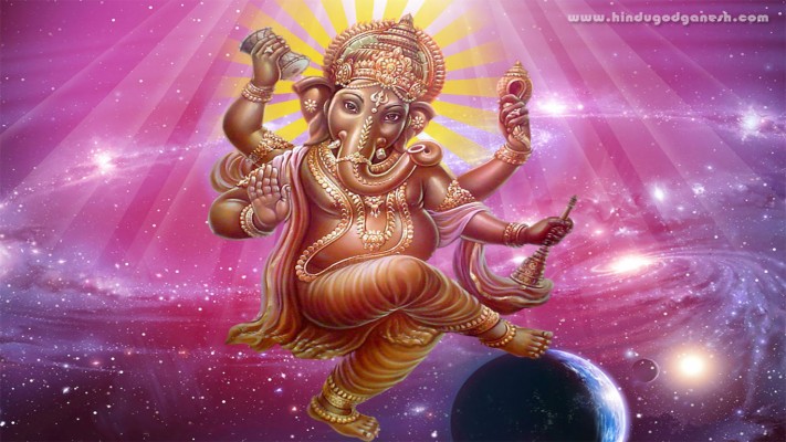 God Ganesh Hd Wallpaper - Ganesha Hd Desktop God - 1366x768 Wallpaper -  