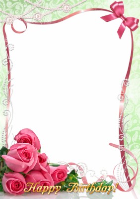 Birthday Collage Frame Transparent - Background Birthday Frame Png ...