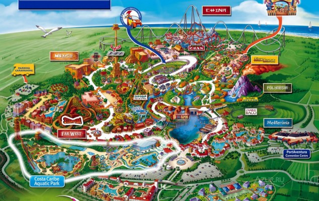 Portaventura Theme Park Barcelona - 1717x1080 Wallpaper - teahub.io