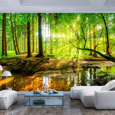 Sunny Forest - 1000x1000 Wallpaper - teahub.io