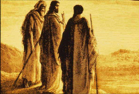 Jesus And The Disciples Going To Emmaus - 1600x1080 Wallpaper - teahub.io