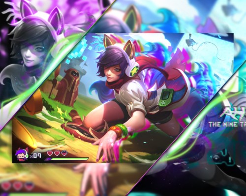 Ahri Lol Wallpaper Lol Dynasty Ahri 1215x717 Wallpaper Teahub Io