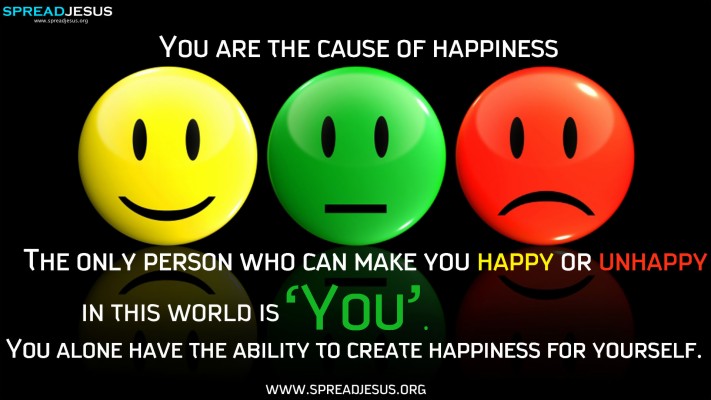 You Are The Cause Of Happiness The Only Person Who - Happy Quotes Images Hd  - 1920x1080 Wallpaper 