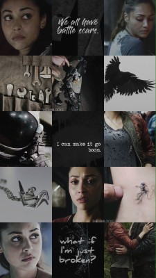 Raven The 100 Lockscreen - 675x1200 Wallpaper - teahub.io