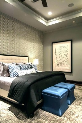 Master Bedroom Wallpaper Feature Wall Wallpaper For - Bedroom Wall ...