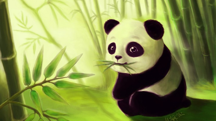 Cute Animated Panda Gif - 1080x1920 Wallpaper 