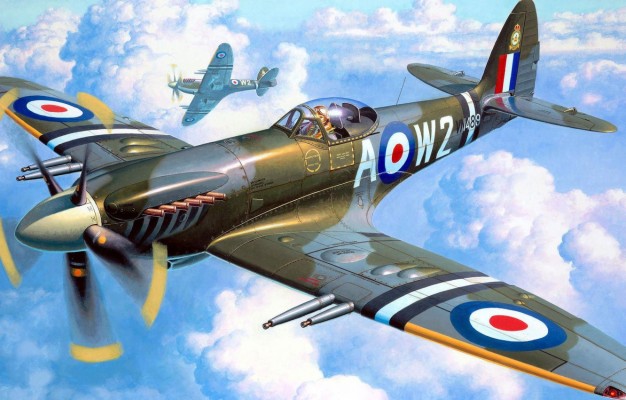 British, Supermarine, Spitfire Mk - Supermarine Spitfire - 970x550 ...