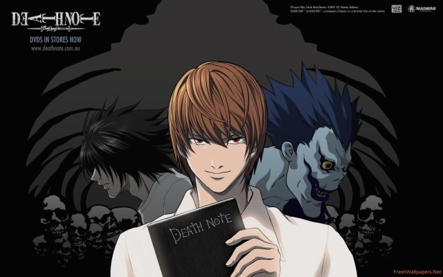 Near Near De Death Note Chibi 1280x800 Wallpaper Teahub Io