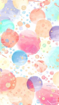 Phone Wallpapers Hd Watercolor Gold - Watercolor Cute Simple Backgrounds -  736x1308 Wallpaper 
