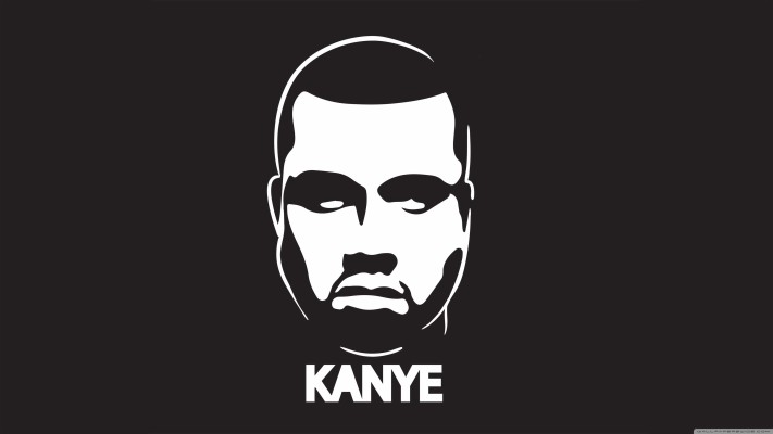 Cartoon Kanye Black And White - 3840x2160 Wallpaper - teahub.io