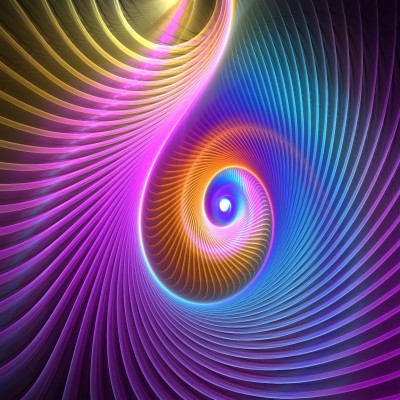 Wallpaper 3d, Abstract, Fractal, Bright Data-src - 2048x2048 Wallpaper ...