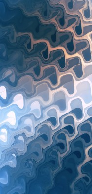 Painted Blue 3d Abstract Wallpaper - Oppo A9 2020 Stock  - HD Wallpaper