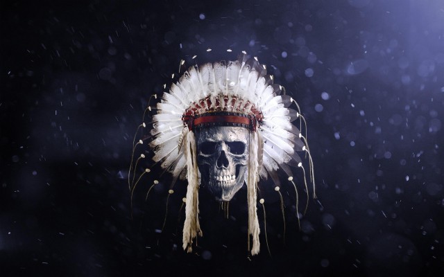 Skull Wallpapers 4k Ultra For Android - Native American - 2560x1600 ...