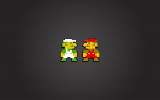 Mario Bros - Luigi Mario Bros 8bit - 1920x1200 Wallpaper - teahub.io