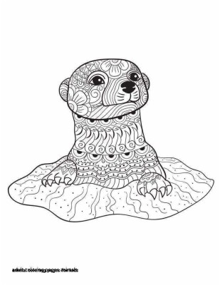pics owl free new animal coloring pages for kids free printable cute otter coloring pages 736x952 wallpaper teahub io