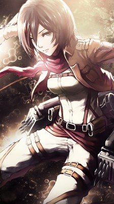 Mikasa, Attack Titan, Attack On Titan, 4k, - Mikasa Ackerman Wallpaper ...