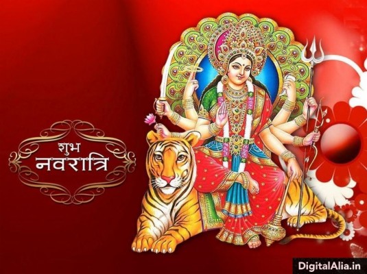 Mata Rani Images For Navratri - Happy Navratri 2018 Wishes - 883x660 ...