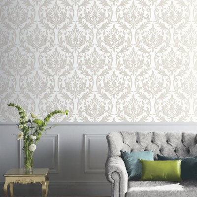 Damask Wallpaper Living Room - 900x900 Wallpaper - teahub.io