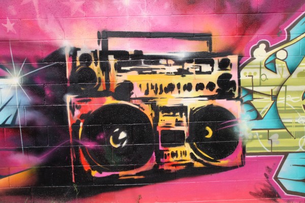 hip hop graffiti background