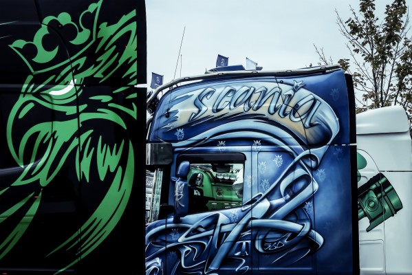 Graffiti Scania - 3553x2369 Wallpaper - teahub.io