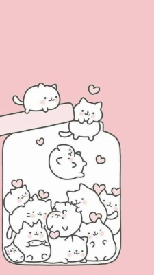 Cat Cute And Wallpaper Image Kawaii Chibi Cute Cat 640x1136 Wallpaper Teahub Io