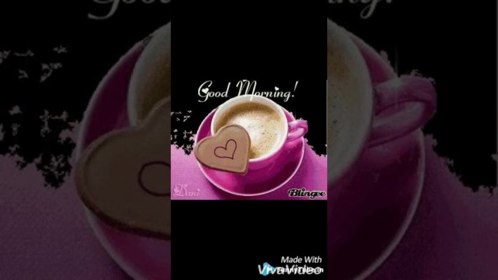 Good Morning Coffee Heart Gif - 1280x720 Wallpaper 