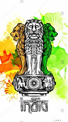 Patriotic Drawings Of India - 720x1280 Wallpaper 