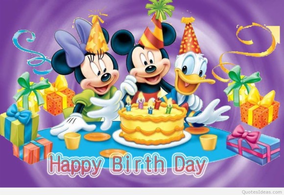Cartoon Happy Birthday Birthday Wishes Mickey Mouse - 1920x1080