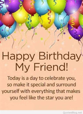 Birthday Quotes To Send To Your Best Friend - Happy Birthday To You ...