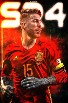 Sergio Ramos  - HD Wallpaper