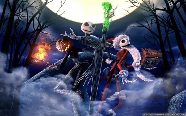 Nightmare Before Christmas Wallpaper Desktop 1680x1050 Wallpaper Teahub Io