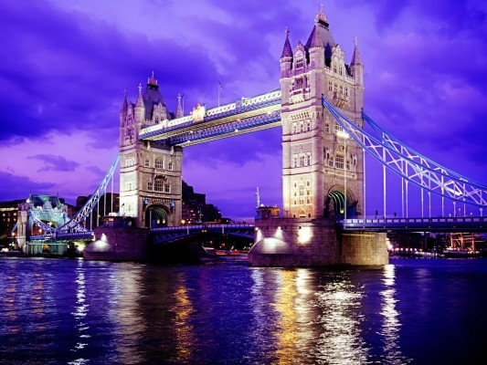 London Bridge And River - London Bridge At Night - 1920x1080 Wallpaper ...