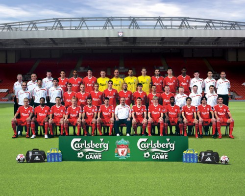 Liverpool Wallpapers - Liverpool 09 10 Squad - 1280x1024 Wallpaper ...