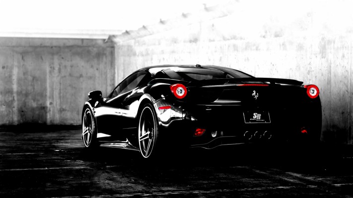 Ferrari Wallpaper Black And White 4k - 1920x1080 Wallpaper - teahub.io