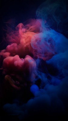 Smoke Red Blue Dark Wallpaper - Red And Blue Smoke - 1080x1920 Wallpaper -  